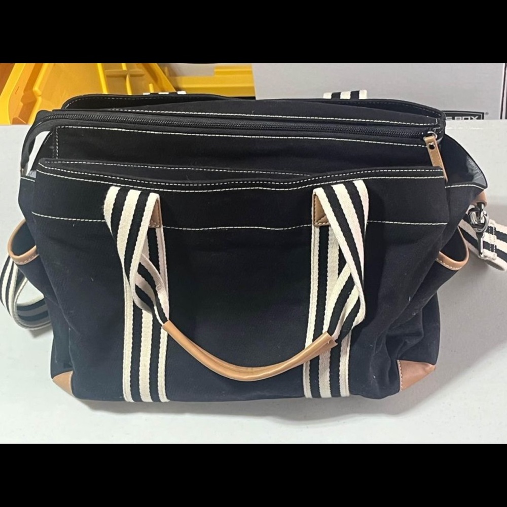 Pottery Barn Kids classic diaper bag in black